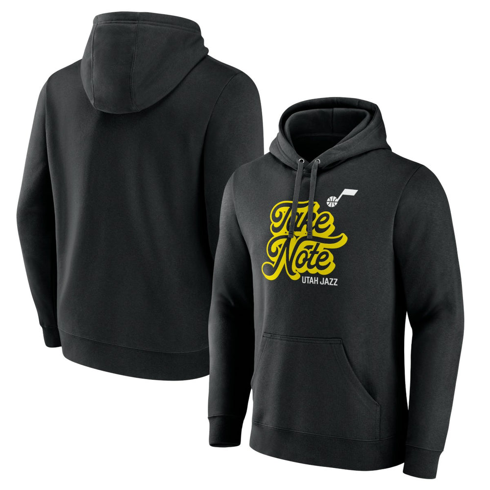 Utah Jazz Pick & Roll Coverage Pullover Hoodie Black - NBA