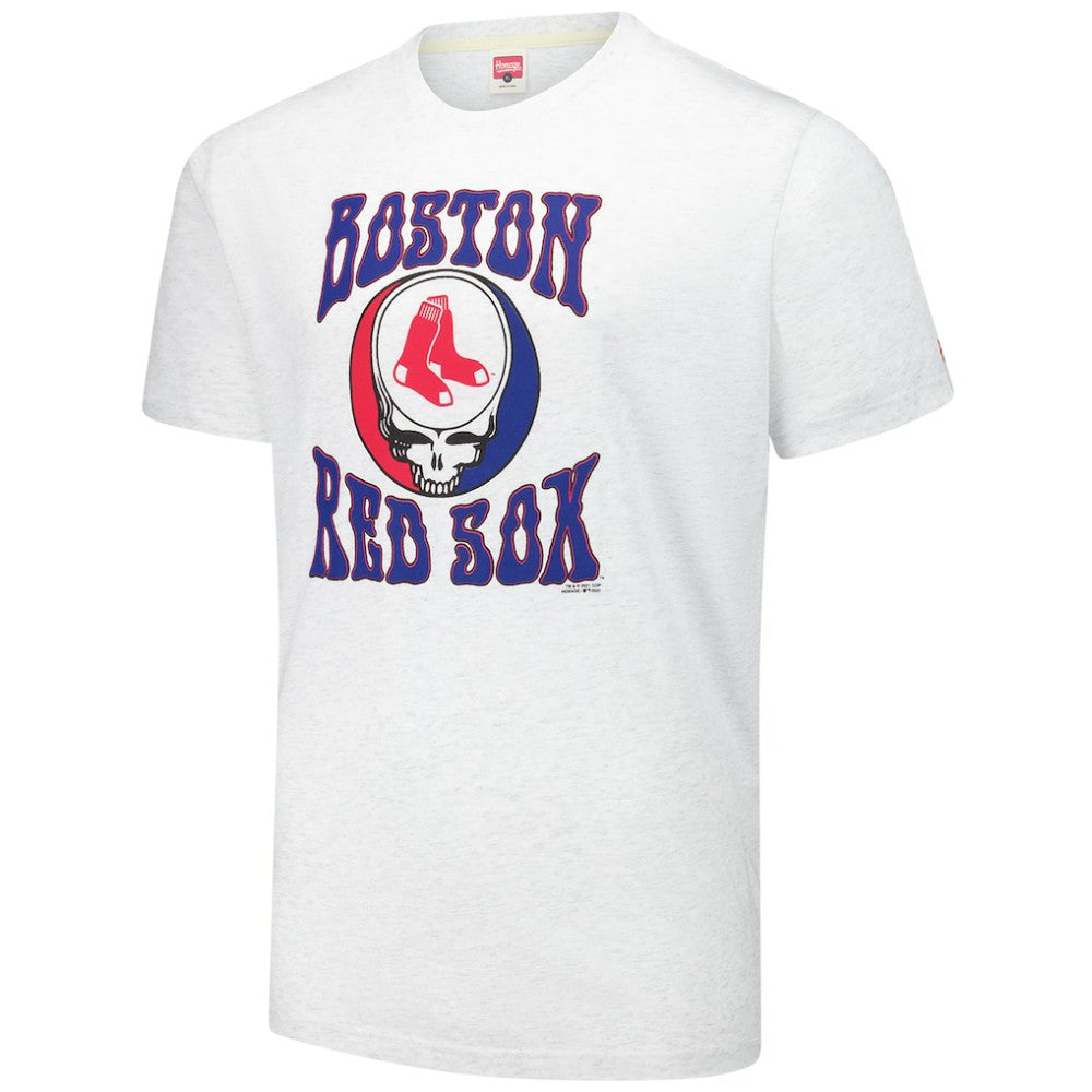 Boston Red Sox Homage Grateful Dead Tri-Blend T-Shirt - MLB
