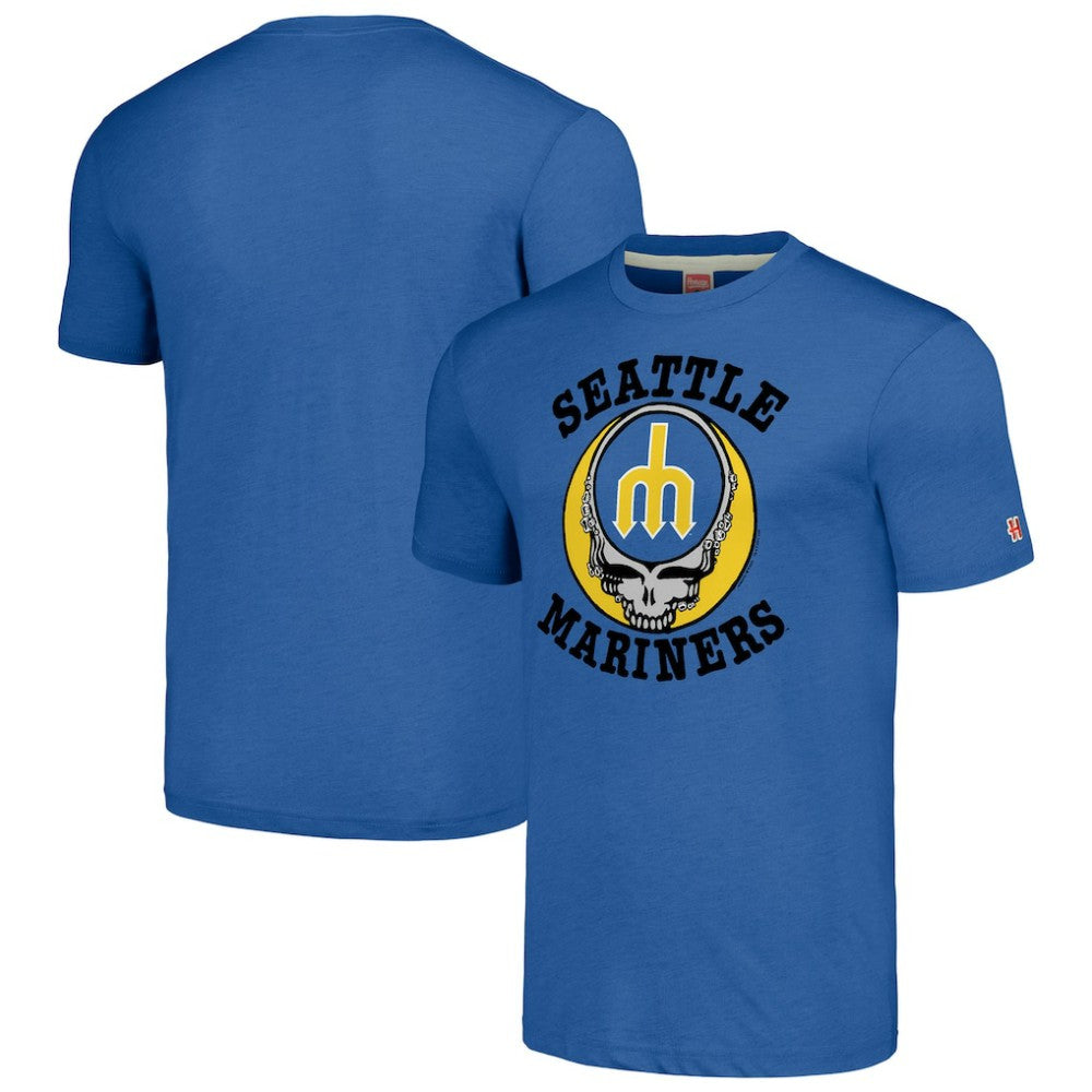Seattle Mariners Homage Grateful Dead Tri-Blend T-Shirt - MLB