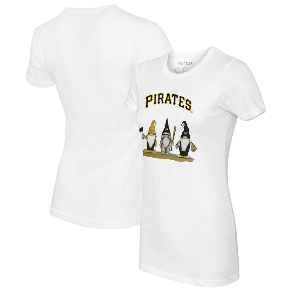 Pittsburgh Pirates Tiny Turnip Women's Gnomes T-Shirt - MLB