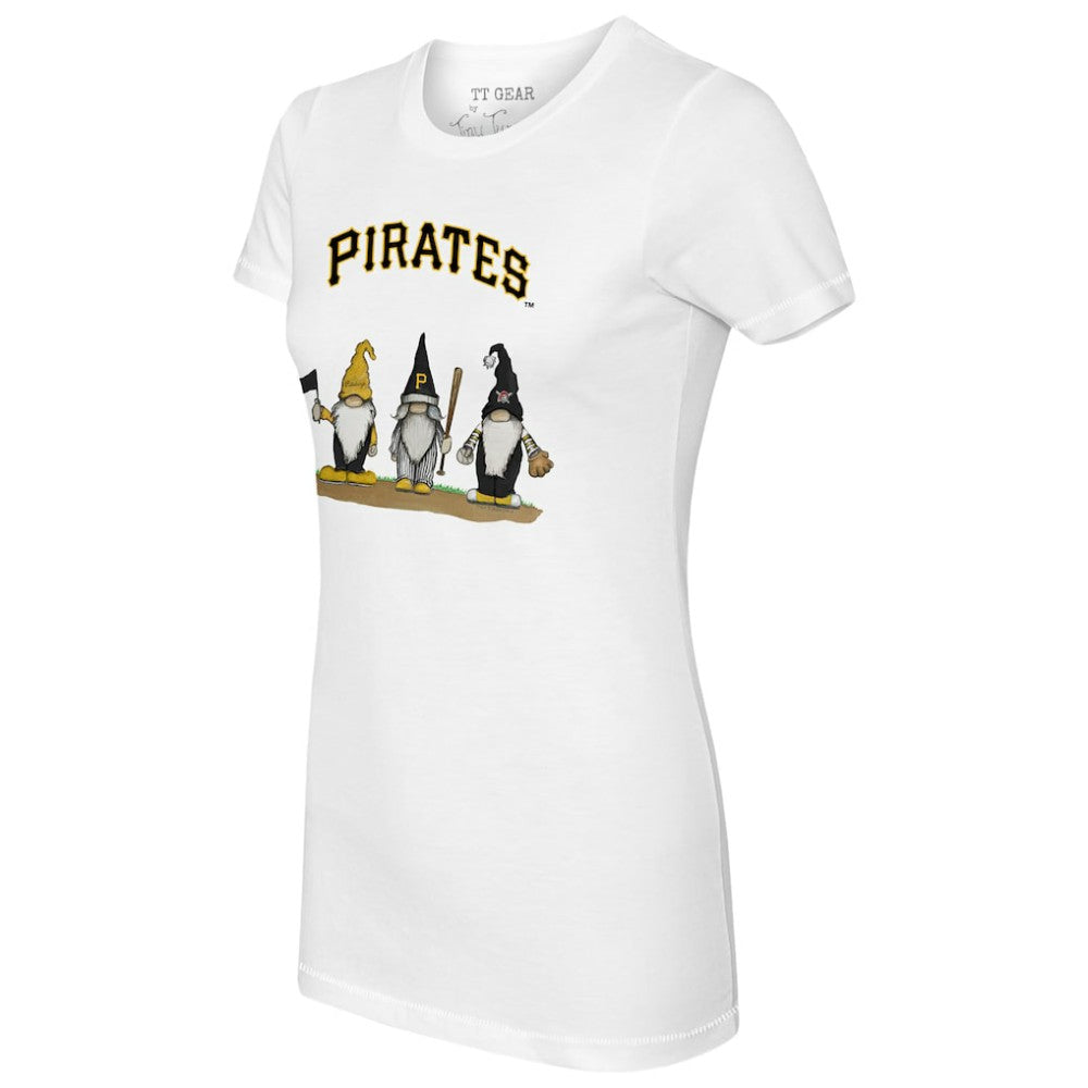 Pittsburgh Pirates Tiny Turnip Women's Gnomes T-Shirt - MLB