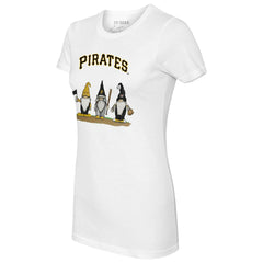 Pittsburgh Pirates Tiny Turnip Women's Gnomes T-Shirt - MLB