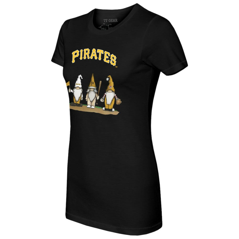 Pittsburgh Pirates Tiny Turnip Women's Gnomes T-Shirt - MLB