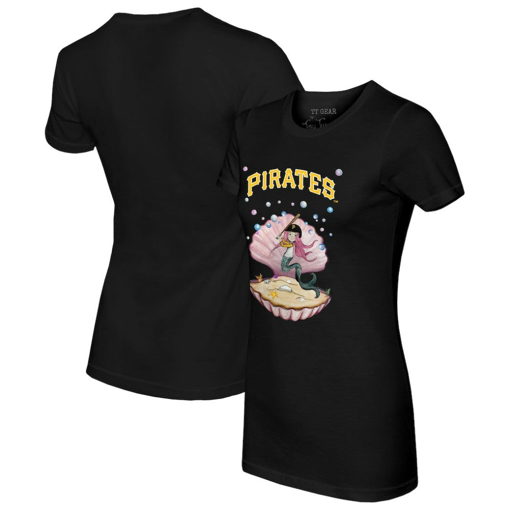 Pittsburgh Pirates Tiny Turnip Women's Mermaid T-Shirt - MLB