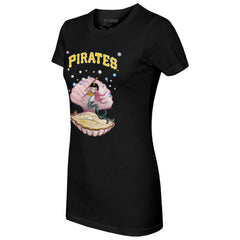 Pittsburgh Pirates Tiny Turnip Women's Mermaid T-Shirt - MLB