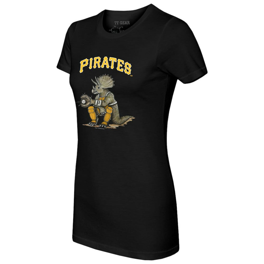 Pittsburgh Pirates Tiny Turnip Women's Triceratops T-Shirt - MLB