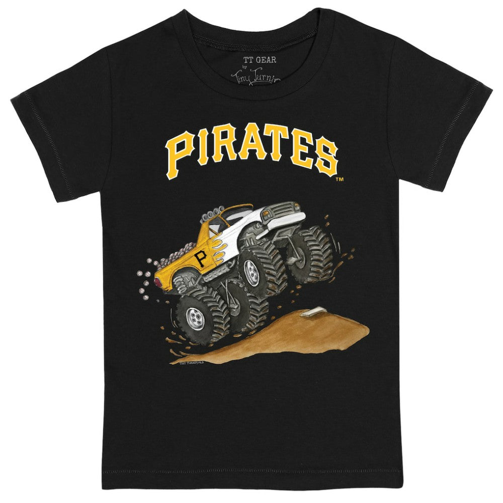 Pittsburgh Pirates Tiny Turnip Youth Monster Truck T-Shirt - MLB
