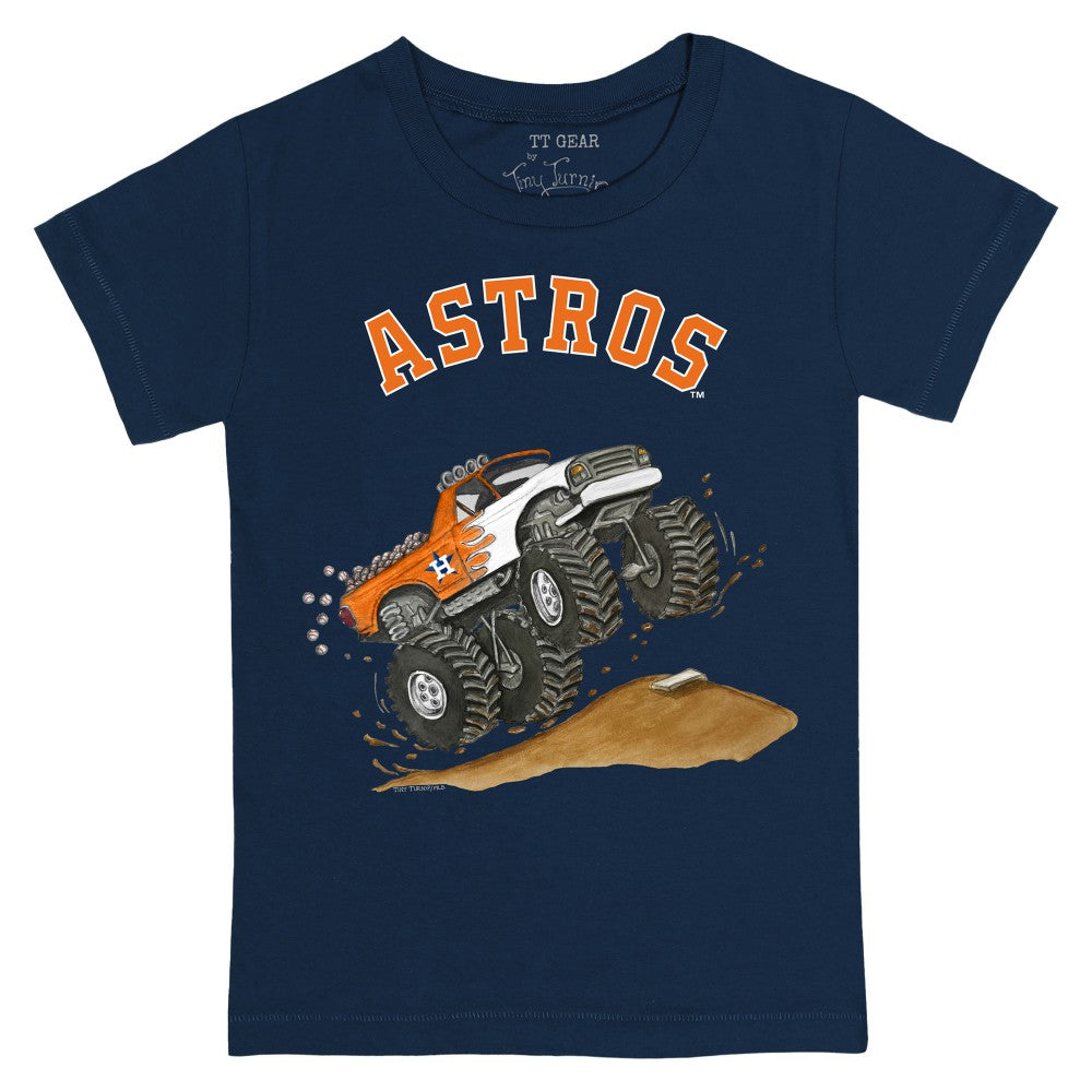 Houston Astros Tiny Turnip Youth Monster Truck T-Shirt - MLB
