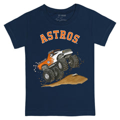 Houston Astros Tiny Turnip Youth Monster Truck T-Shirt - MLB