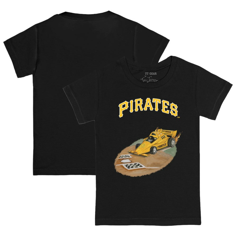 Pittsburgh Pirates Tiny Turnip Youth Racecar T-Shirt - MLB