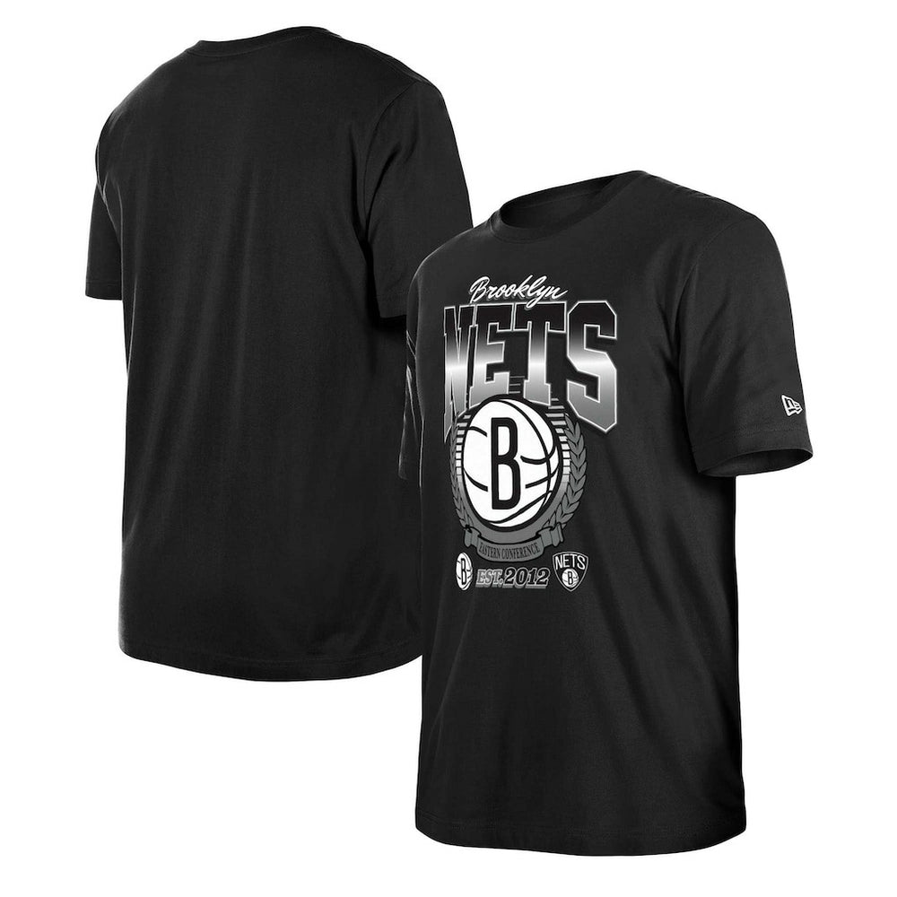 Brooklyn Nets Unisex Summer Classics T-Shirt Black - NBA