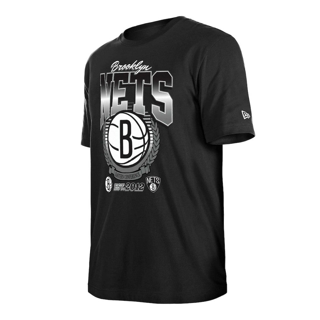 Brooklyn Nets Unisex Summer Classics T-Shirt Black - NBA