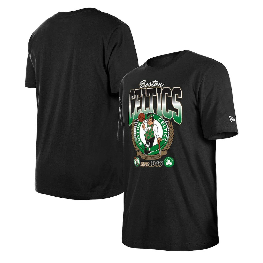 Boston Celtics Unisex Summer Classics T-Shirt Black - NBA