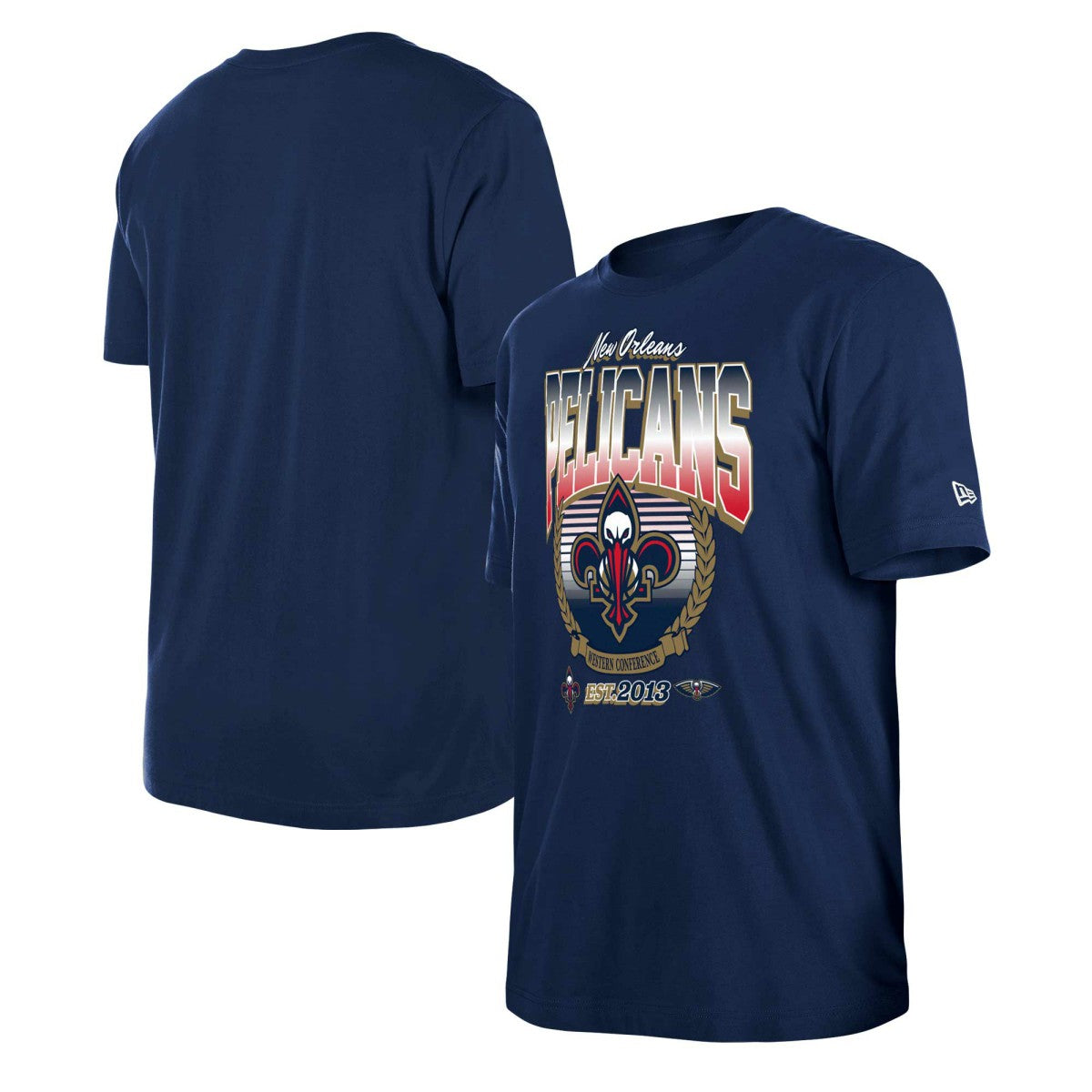 New Orleans Pelicans Unisex Summer Classics T-Shirt Navy - NBA