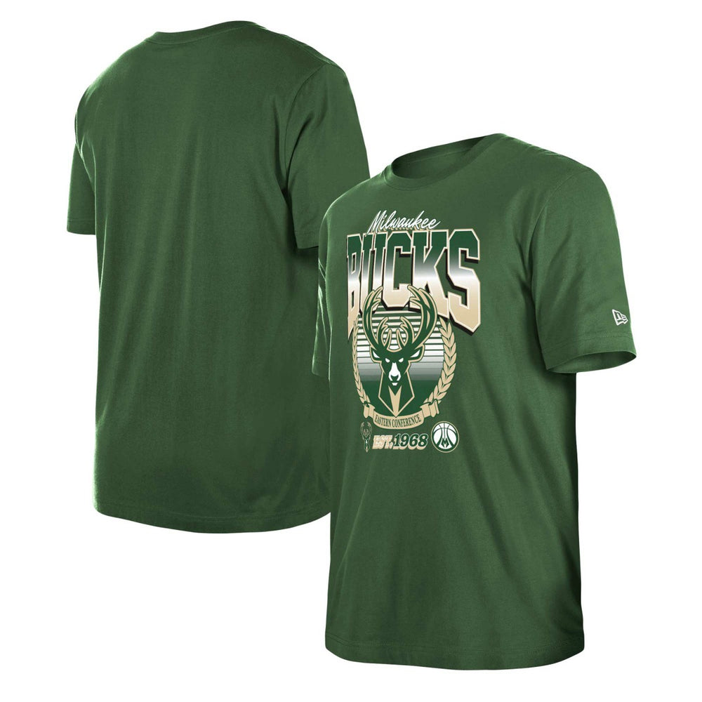 Milwaukee Bucks Unisex Summer Classics T-Shirt Hunter Green - NBA