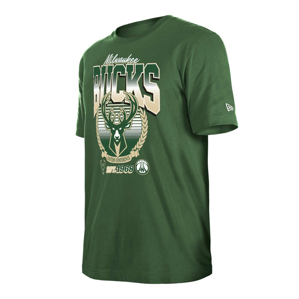 Milwaukee Bucks Unisex Summer Classics T-Shirt Hunter Green - NBA