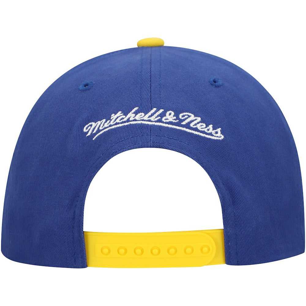 Golden State Warriors Team Up Classic Edition Adjustable Hat Royal/Gold - NBA