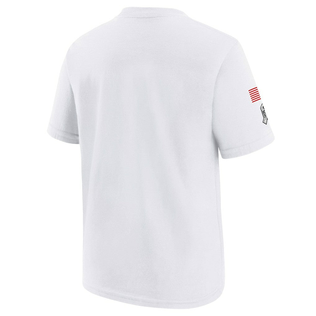 New York Jets Youth 2024 Salute To Service T-Shirt White | Nike for Sale