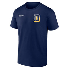 Denver Nuggets Split Zone T-Shirt Navy - NBA