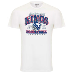 Sacramento Kings Sportiqe Unisex Bingham Super Soft T-Shirt White - NBA