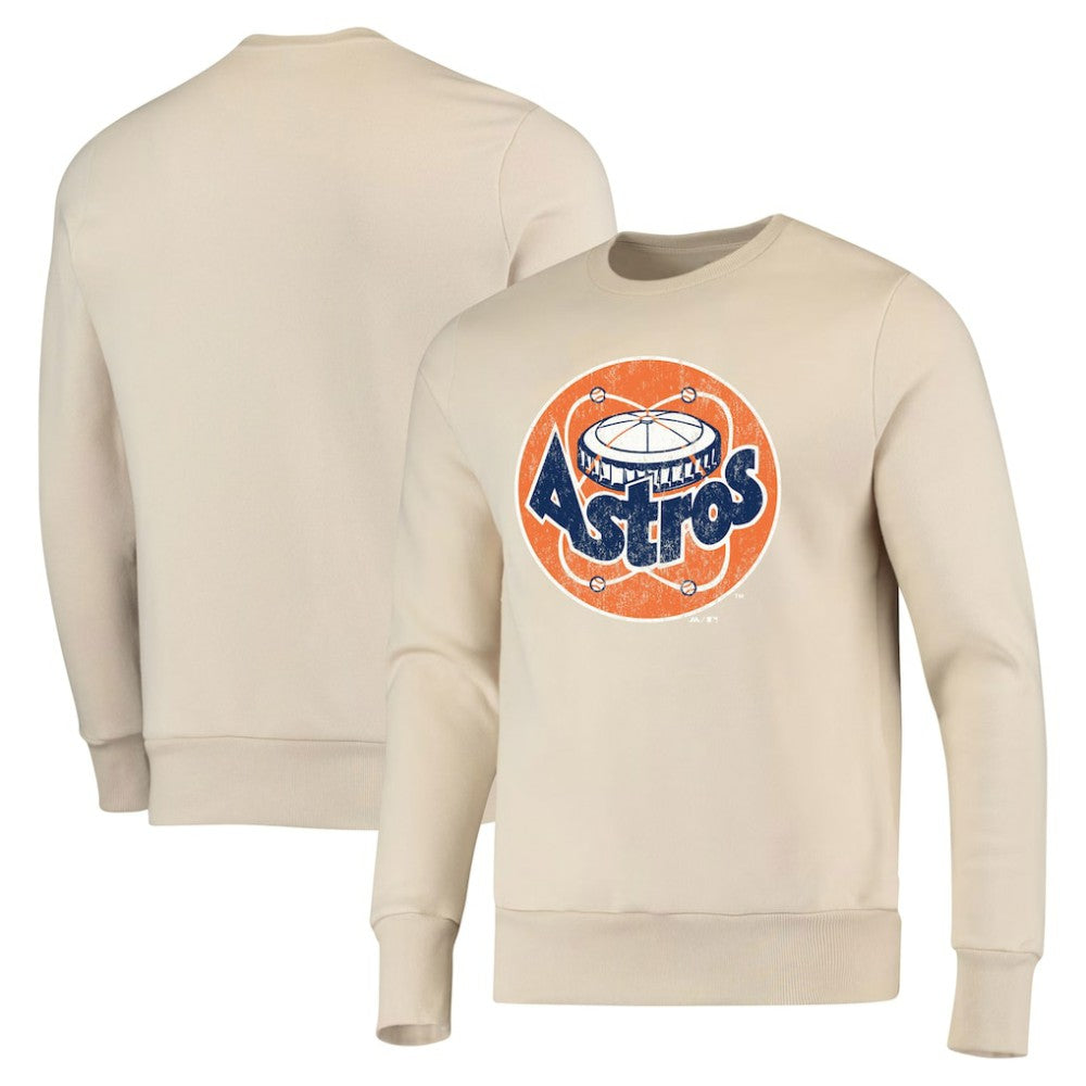 Houston Astros Majestic Threads Fleece Pullover Sweatshirt - MLB