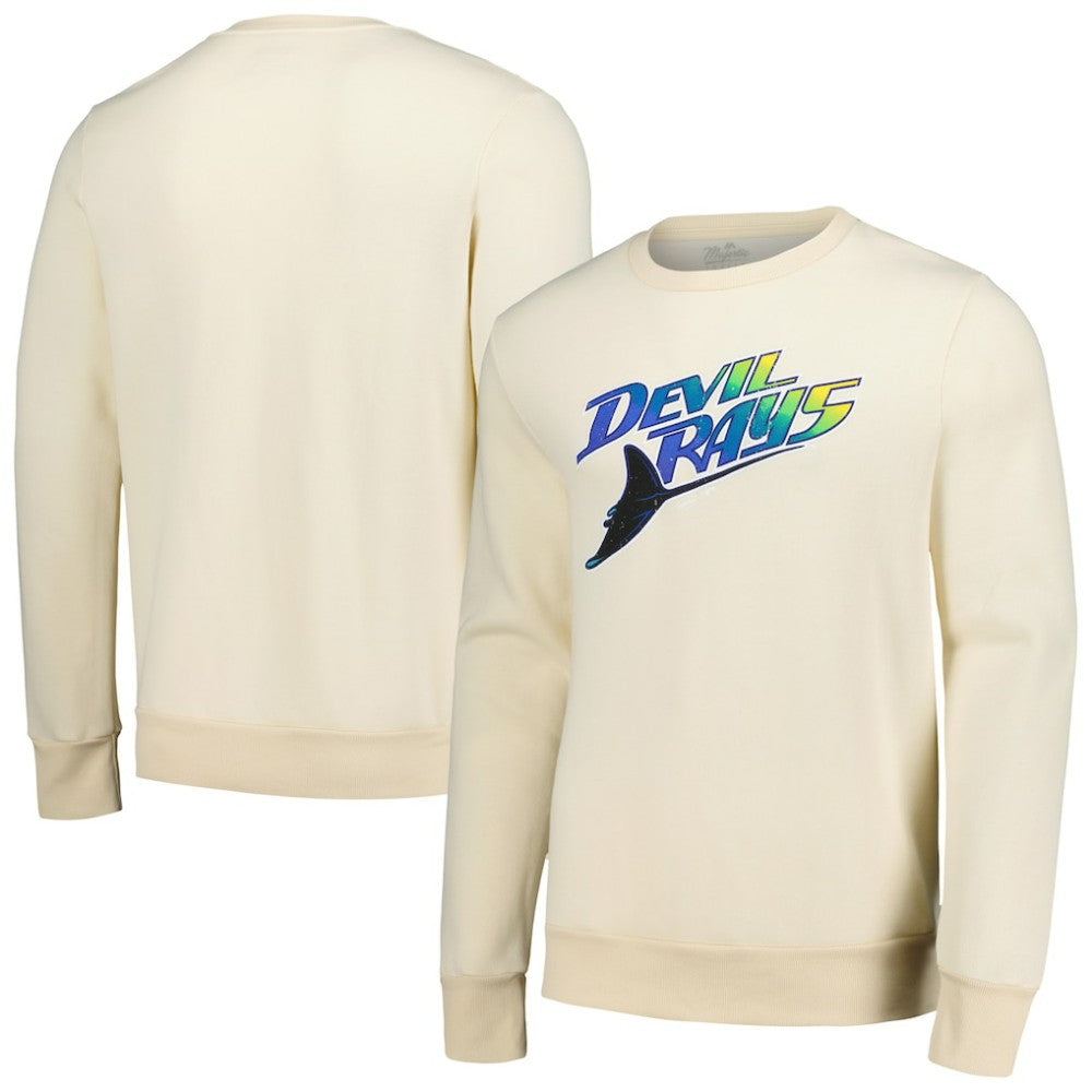 Tampa Bay Rays Majestic Threads Fleece Pullover Sweatshirt - MLB