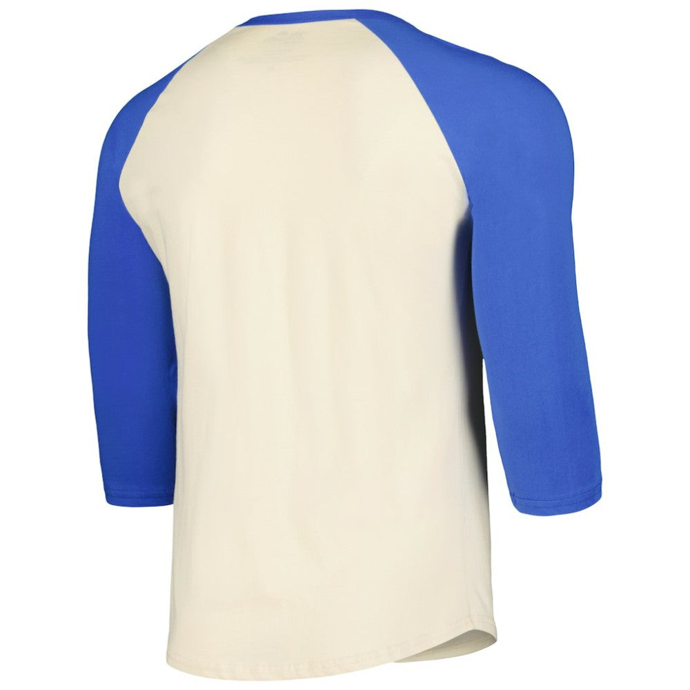 Atlanta Braves Majestic Threads Raglan 3/4-Sleeve T-Shirt - MLB