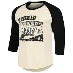 Tampa Bay Rays Majestic Threads Raglan 3/4-Sleeve T-Shirt - MLB