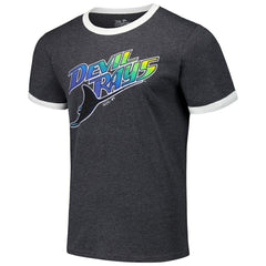 Tampa Bay Rays Majestic Threads Ringer Tri-Blend T-Shirt - MLB