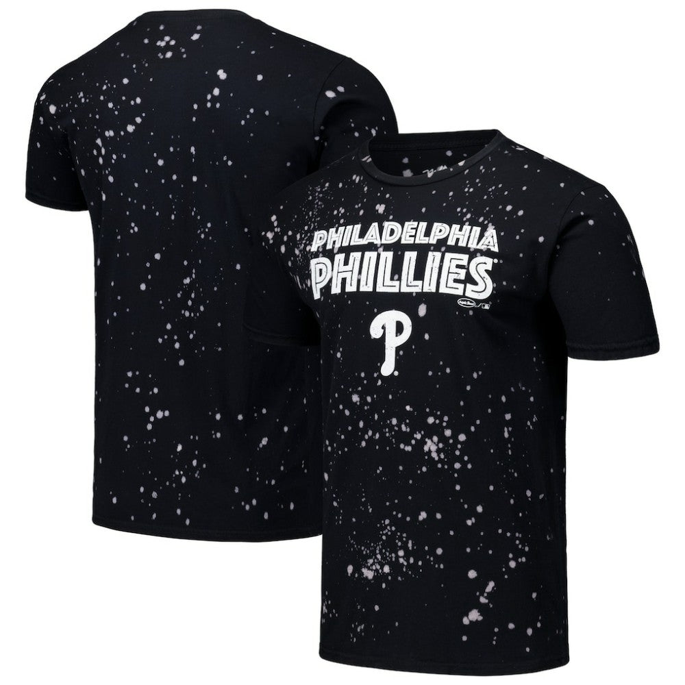 Philadelphia Phillies Majestic Threads Splatter T-Shirt - MLB
