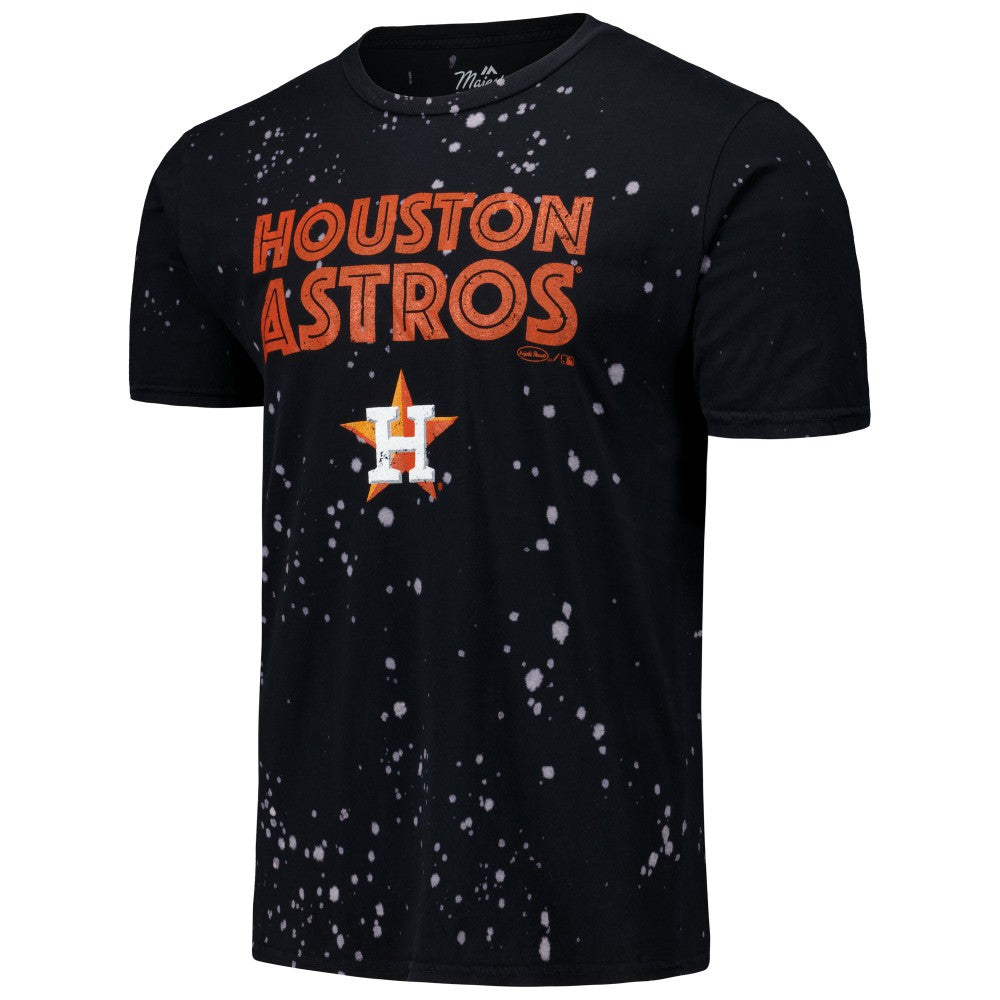 Houston Astros Majestic Threads Splatter T-Shirt - MLB