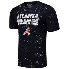 Atlanta Braves Majestic Threads Splatter T-Shirt - MLB