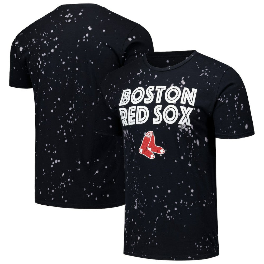 Boston Red Sox Majestic Threads Splatter T-Shirt - MLB
