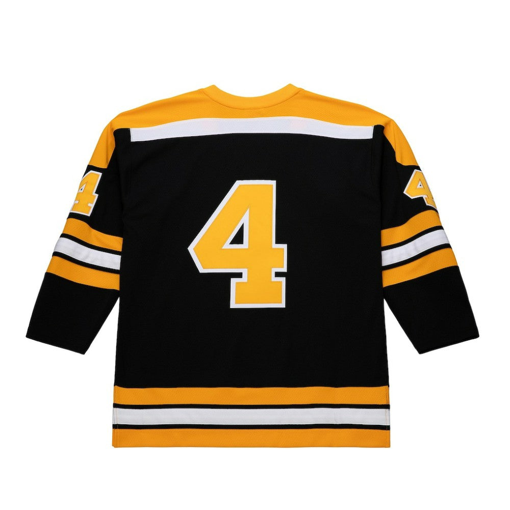 Bobby Orr Boston Bruins Mitchell & Ness Big & Tall 1971/72 Blue Line 2.0 Jersey - Black - NHL