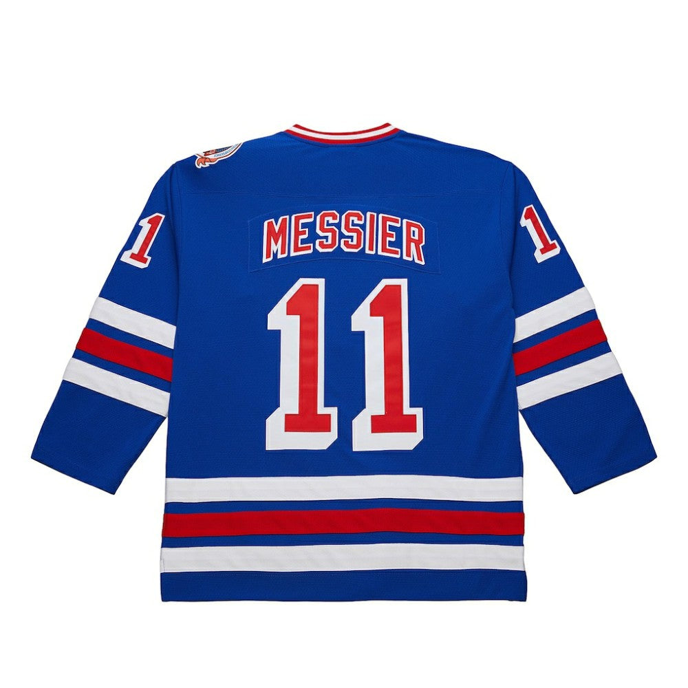 Mark Messier New York Rangers Mitchell & Ness Big & Tall 1993/94 Blue Line 2.0 Jersey - Blue - NHL