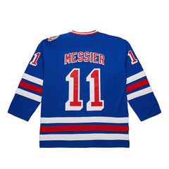 Mark Messier New York Rangers Mitchell & Ness Big & Tall 1993/94 Blue Line 2.0 Jersey - Blue - NHL