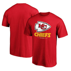 Kansas City Chiefs Team Lockup T-Shirt Red | NFL