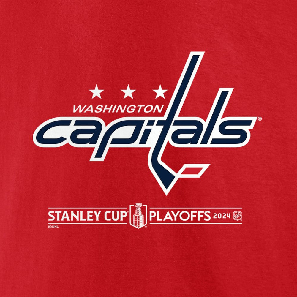 Washington Capitals Fanatics 2024 Stanley Cup Playoffs Breakout T-Shirt - Red - NHL