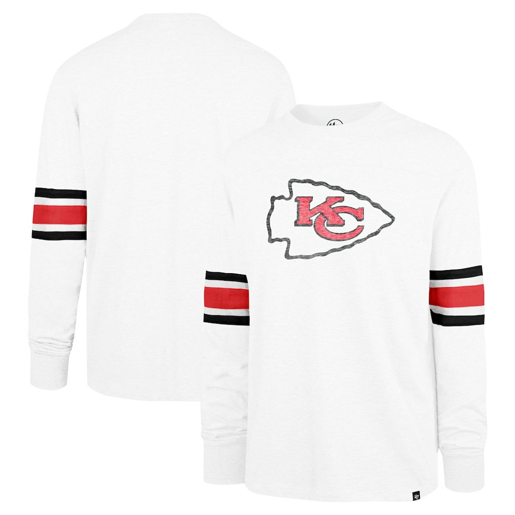 Kansas City Chiefs '47 Gridiron Premier Brex Long Sleeve T-Shirt White | 47 brand