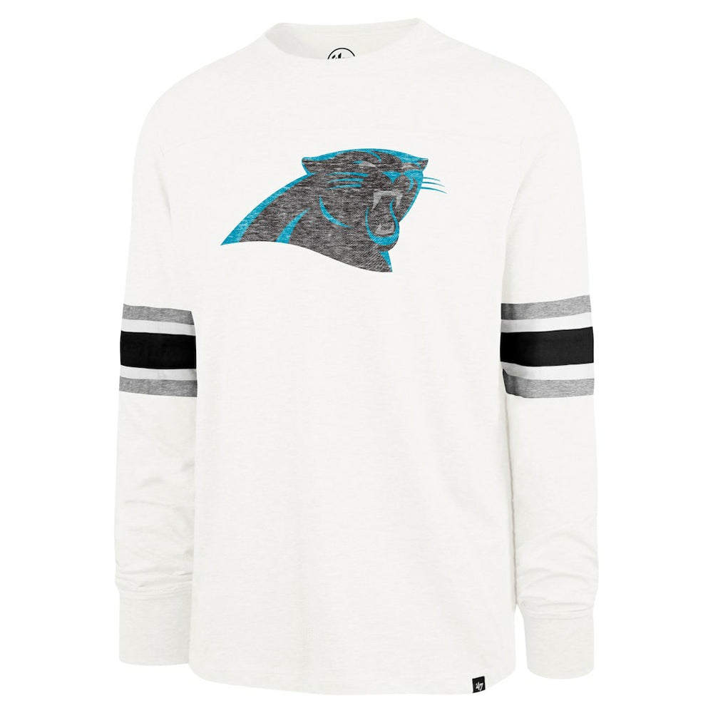 Carolina Panthers '47 Gridiron Premier Brex Long Sleeve T-Shirt White | 47 brand