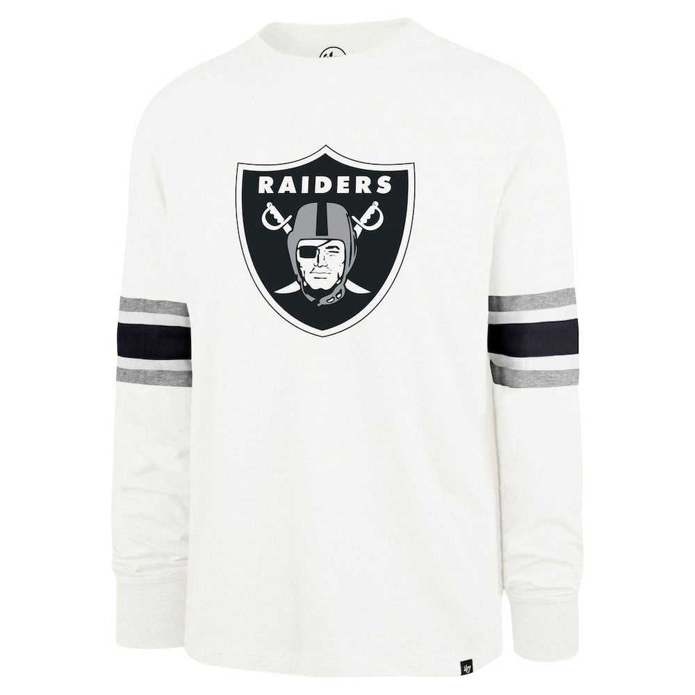 Las Vegas Raiders '47 Gridiron Premier Brex Long Sleeve T-Shirt White | 47 brand