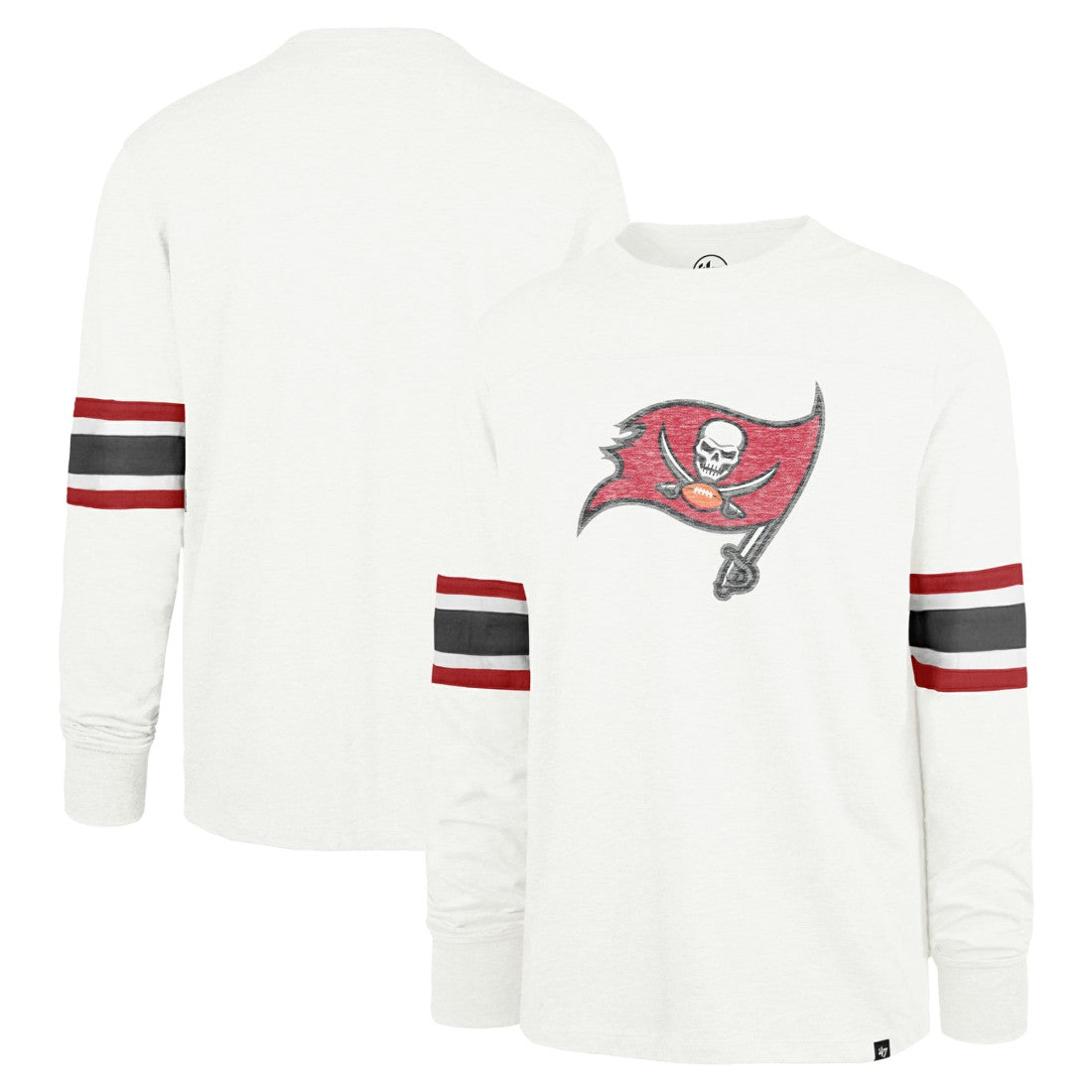 Tampa Bay Buccaneers '47 Gridiron Premier Brex Long Sleeve T-Shirt White | 47 brand