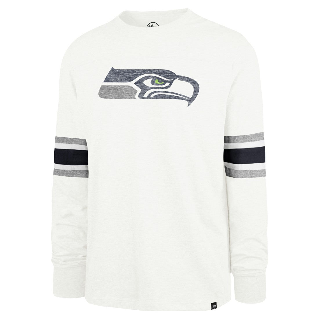 Seattle Seahawks '47 Gridiron Premier Brex Long Sleeve T-Shirt White | 47 brand
