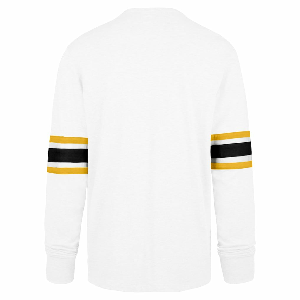 Pittsburgh Steelers '47 Gridiron Premier Brex Long Sleeve T-Shirt White | 47 brand