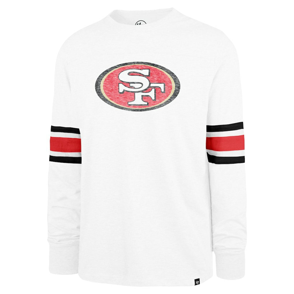 San Francisco 49ers '47 Gridiron Premier Brex Long Sleeve T-Shirt White | 47 brand