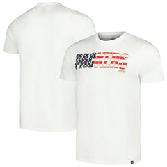 Green Bay Packers '47 Flag Script Franklin T-Shirt White | 47 brand