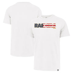 Las Vegas Raiders '47 Flag Script Franklin T-Shirt White | 47 brand