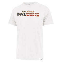 Atlanta Falcons '47 Flag Script Franklin T-Shirt White | 47 brand