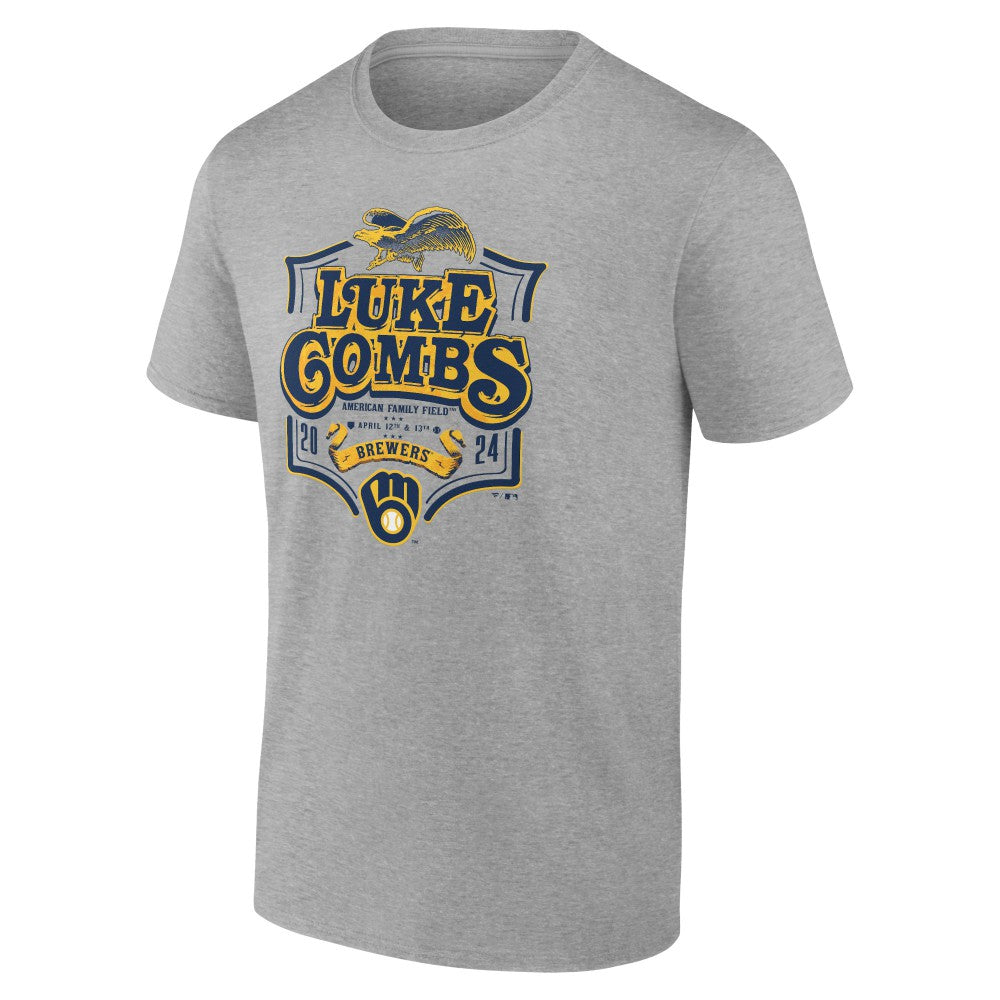 Luke Combs x Milwaukee Brewers Fanatics Graphic T-Shirt - MLB