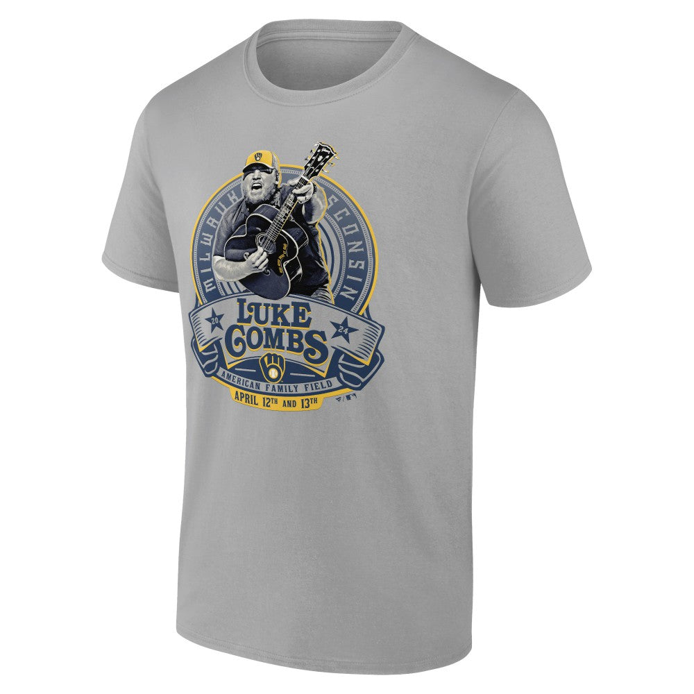 Luke Combs x Milwaukee Brewers Fanatics Graphic T-Shirt - MLB